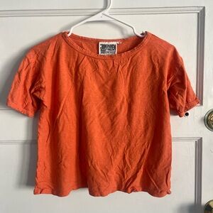 Excellent condition orange cropped tee from jungmaven